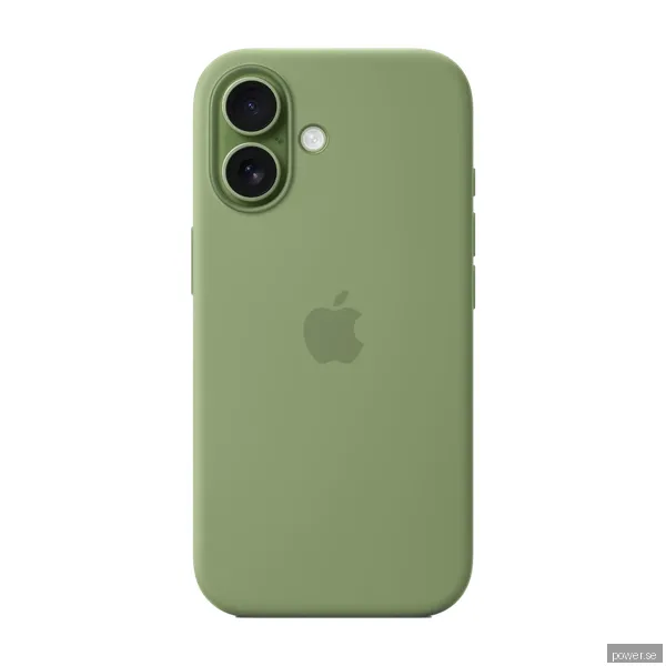 Apple iPhone 17 Silikonfodral med MagSafe - Ljusgrön mossa
