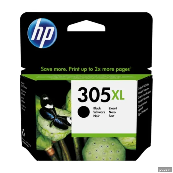 HP 305 XL bläckpatron, svart 3ym62ae