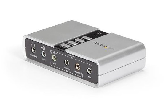StarTech.com USB 7,1 Audio Adapter ljudkort med SPDIF Digital Audio