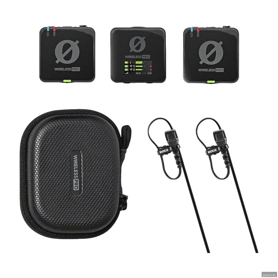 RØDE Wireless Pro kompakt trådlöst mikrofonsystem