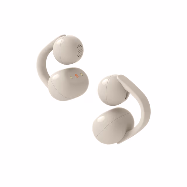 Sony LinkBuds Clip Open-Ear Headphones - Greige