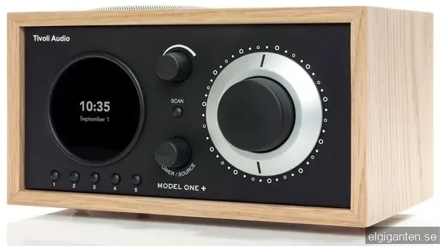 Tivoli Audio Model One+ radio ek/svart