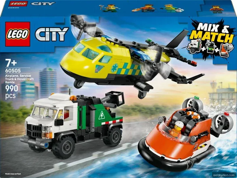 LEGO City Great Vehicles Flygplan, servi