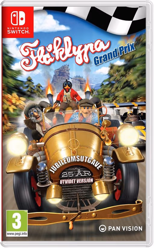 Flåklypa Grand Prix (Jubileumsutgåva) - Nintendo Switch - Racing