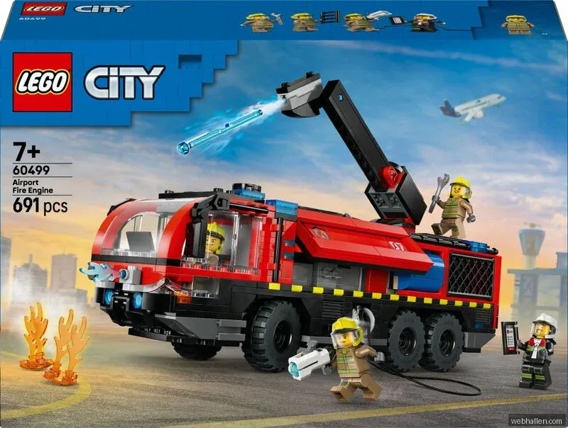 LEGO City Flygplatsbrandbil 60499