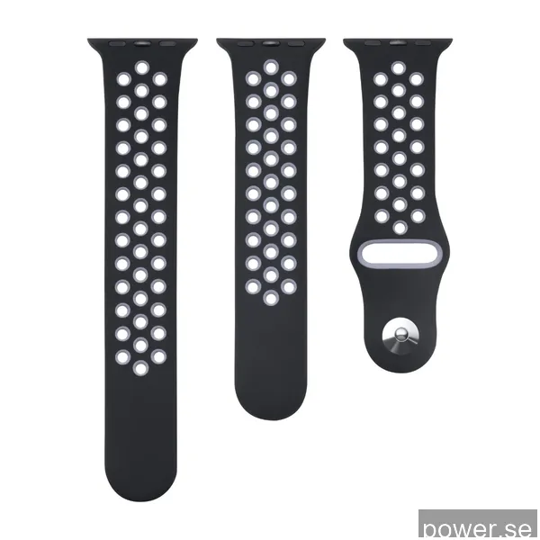 Triacle Sport Armband Apple Watch 42/44/45/49 mm svart/grå