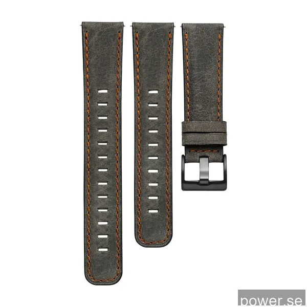 Triacle läderband Universal 22 mm, brun