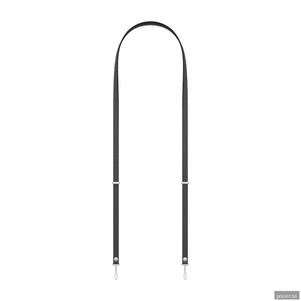 Apple Crossbody stropp till iPhone (svart)