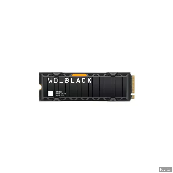 WD BLACK SN850X 1TB NVMe SSD Heatsink