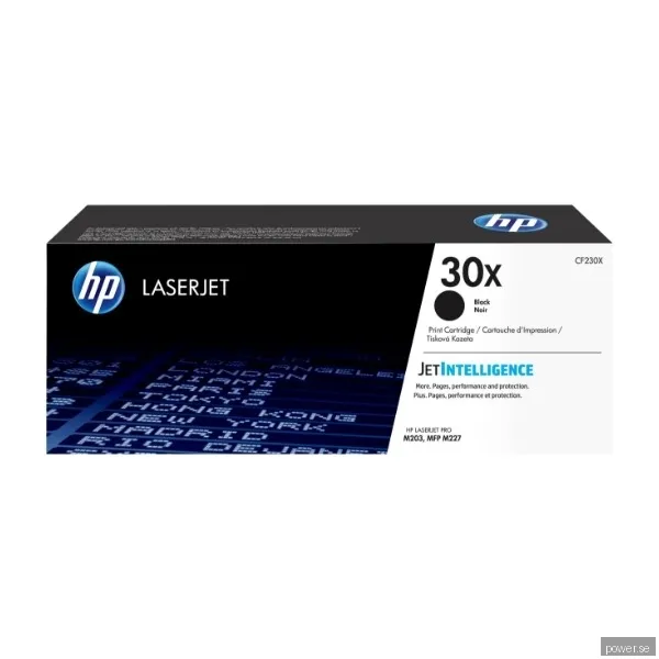 HP toner 30X High Yield Original LaserJet Svart