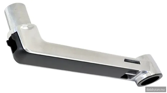 Ergotron LX Extension Arm, polerad aluminium