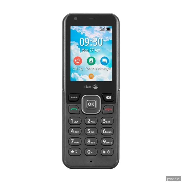 Doro 7001H (4G), grå