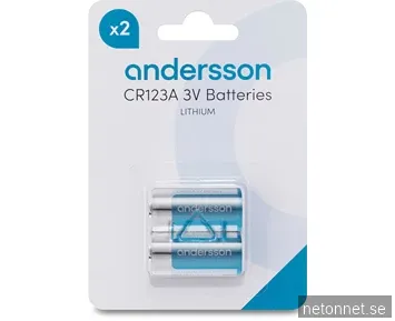 Andersson CR123A Lithium 2-pcs