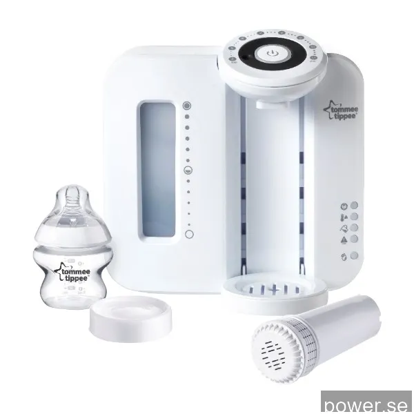 Tommee Tippee Perfect Prep Varmare för Bröstmjölksersättning, vit
