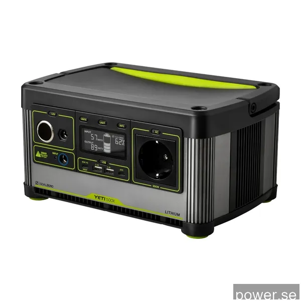 Goal Zero Yeti 500X bärbar laddningsstation
