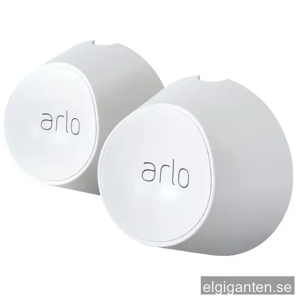 Arlo Ultra & Pro 3 Magnetic Wall Mounts - White