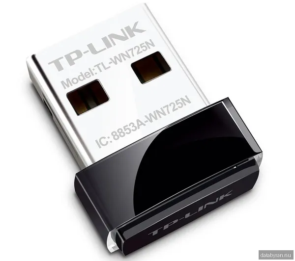 TP-Link TL-WN725N Wireless N Nano USB Adapter - Nätverksadapter