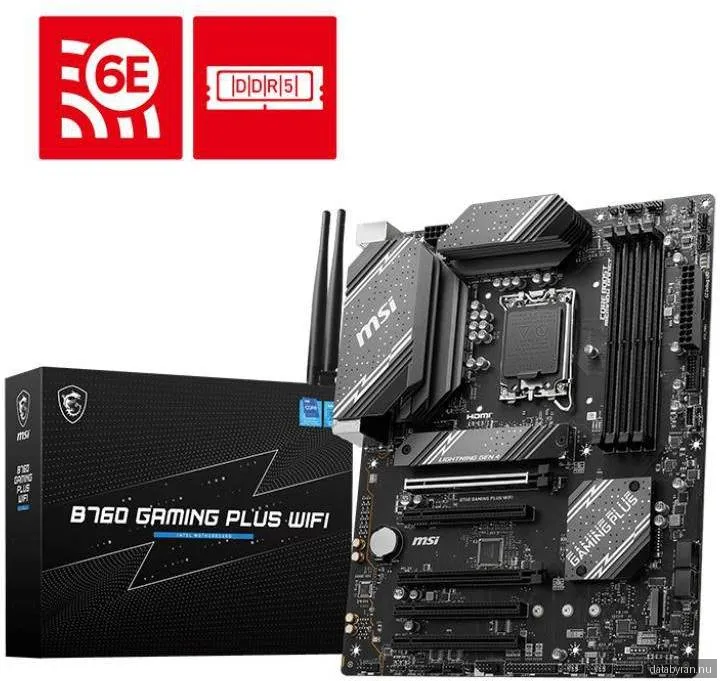 MSI B760 Gaming Plus WiFi Moderkort