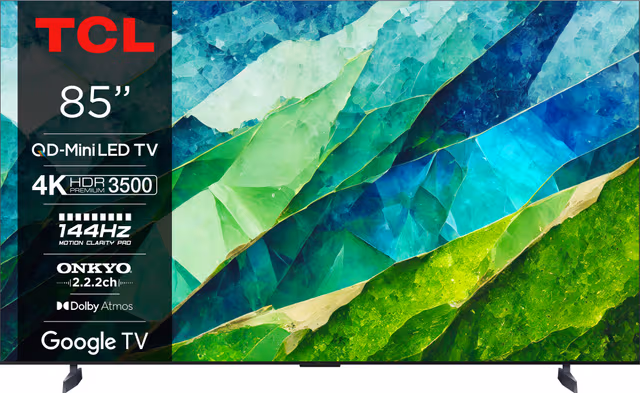 TCL 85" C855 4K MINI-LED TV (2024)