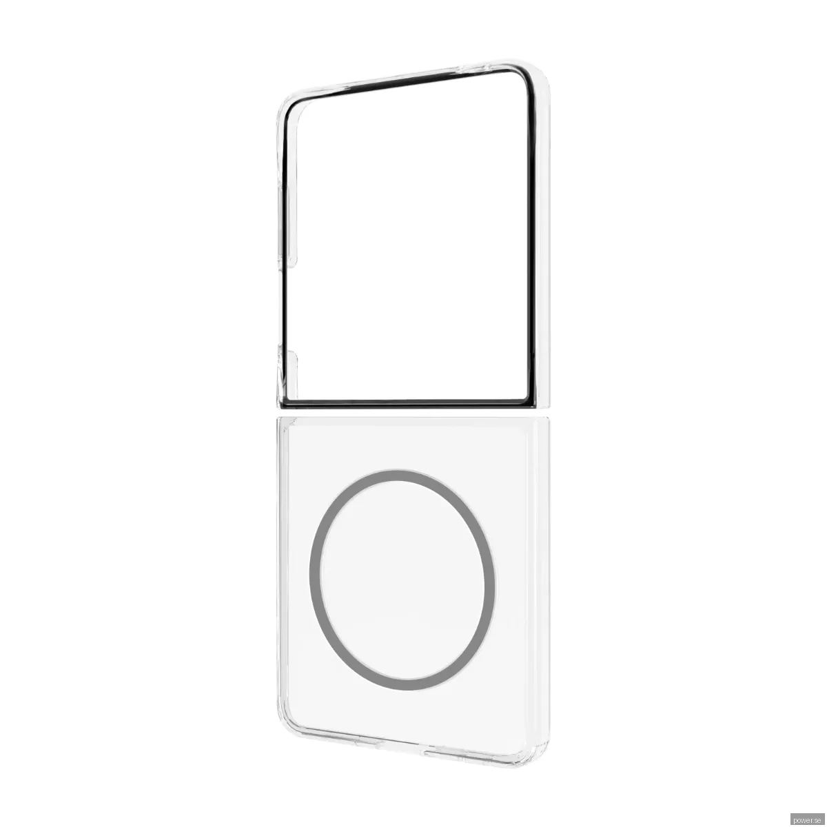 Samsung Galaxy Z Flip7 - Clear Magnet Case - Transparent