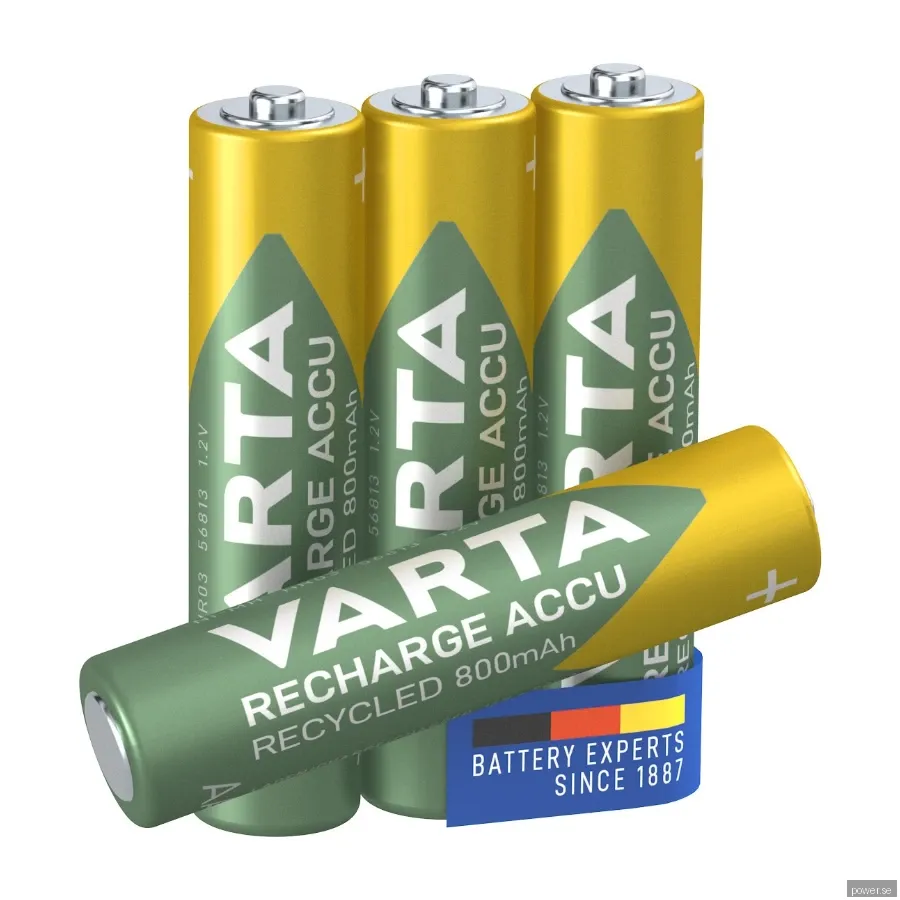 VARTA Recharge Accu Recycled (4-pack)