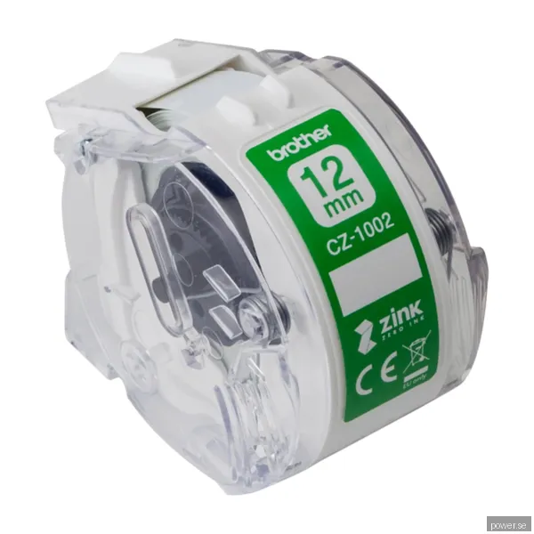 Brother CZ-1002 - continuous labels - 1 roll(s) - Roll (1.2 cm x 5 m)