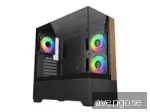 Cooler Master Elite 690 Wood - Chassi - Tower - Svart