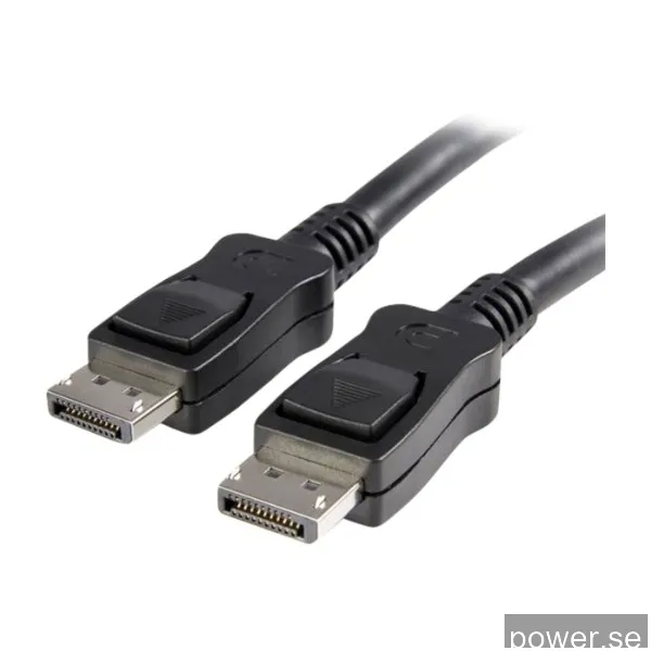 DisplayPort-kabel, StarTech.com, 2 meter - Svart