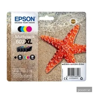 Epson multipack 4-Colours 603Xl ink