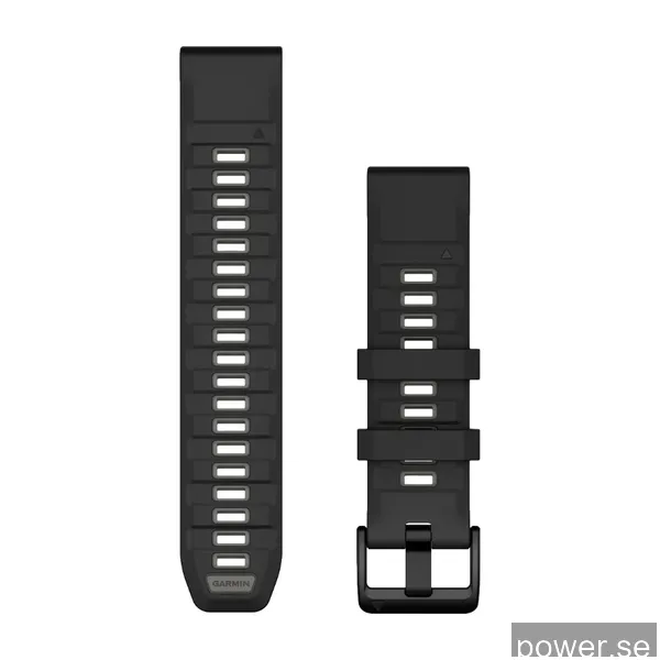 Garmin QuickFit klockarmband (svart/grå)