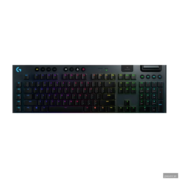 Logitech G915 Lightspeed trådlöst tangentbord (GL Tactile-tangenter)