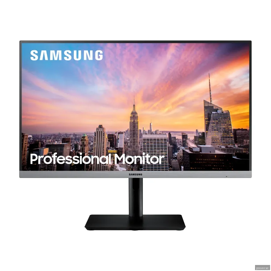 Samsung LS24R650FDU LED Display 60,5 cm (23.8") 1920 X 1080 Pixlar Full HD svart, grå