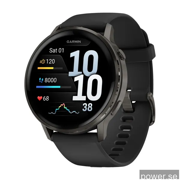 Garmin Venu 4 45mm smartklocka (svart)