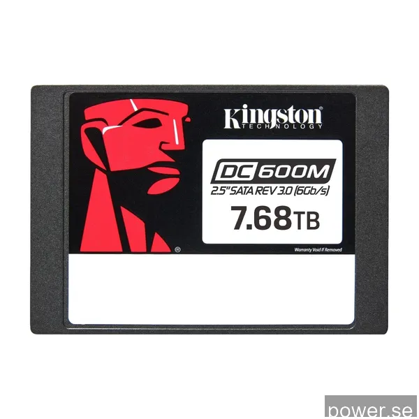 Kingston Data Centre DC600M SSD - 7.6TB - 2.5" - SATA-600