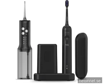 PureSense PSVS500B Vibrosonic Eltandborste + UV-rengörare + Flosser