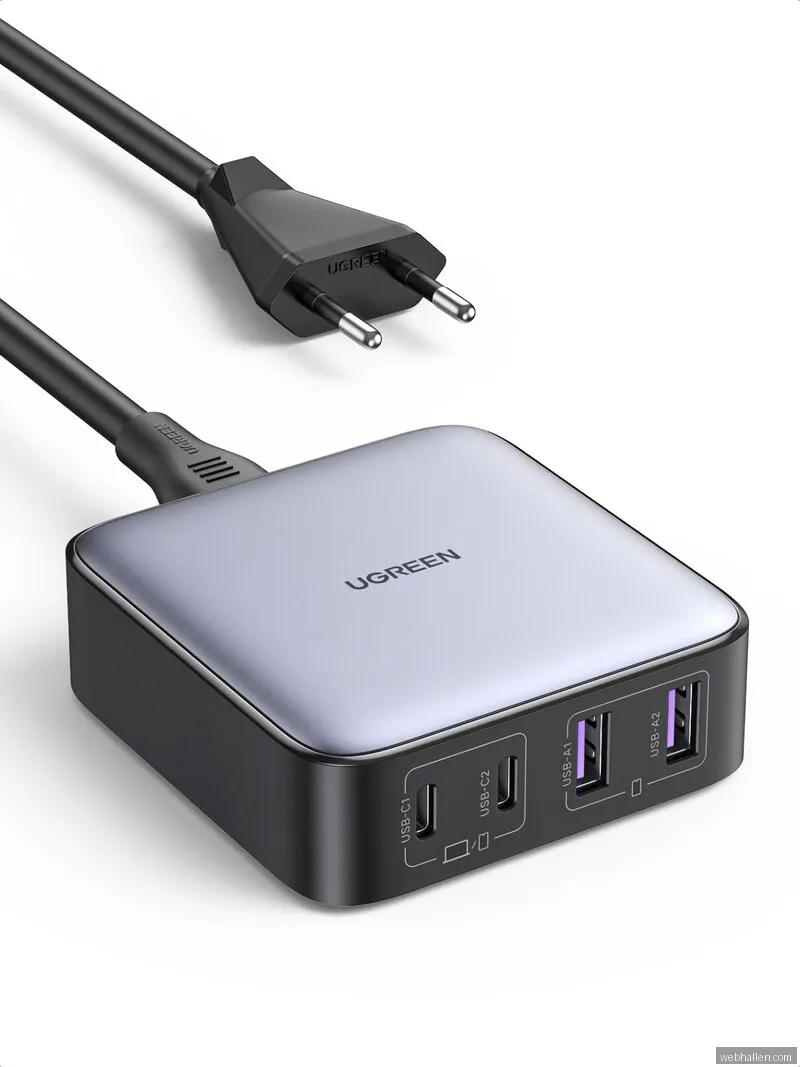 UGREEN Nexode 65W USB C GaN Table Charger