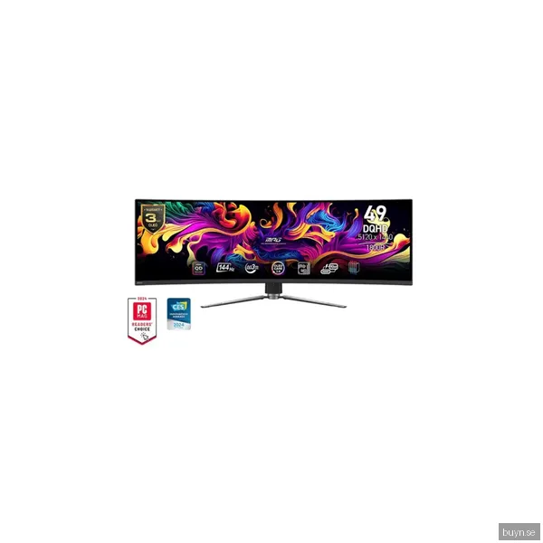 49" MSI MPG 491CQP QD-OLED - 5120x1440 - 144Hz - QD-OLED