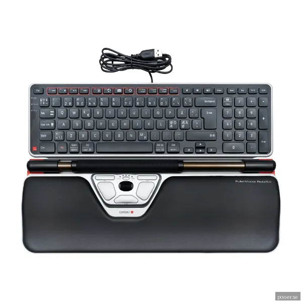 Contour RollerMouse Red Plus + Balance tangentbord