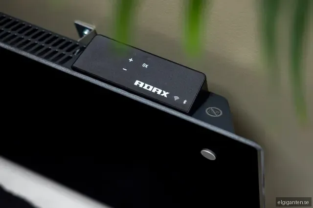 Adax Clea element med WiFi H 08 (svart)