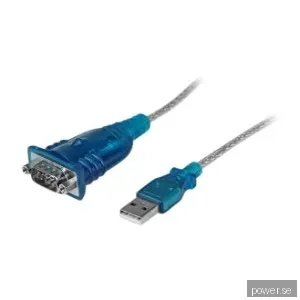 StarTech.com 1 Port USB to RS232 DB9 Serial Adapter C