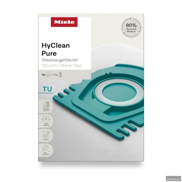 Miele TU HyClean Pure Dammsugarpåse 12557060