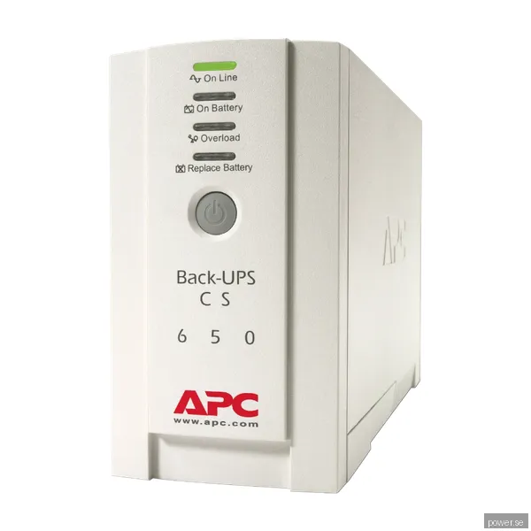 APC BK650EI - Back-UPS - 650VA/400W - Standby UPS