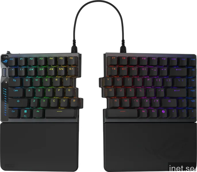 ASUS ROG Falcata - Gaming Keyboard - Utan numpad - Nordisk - Svart
