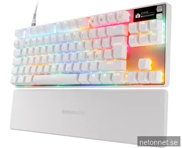 SteelSeries Apex Pro TKL Gen 3 RGB Tangentbord - Vit
