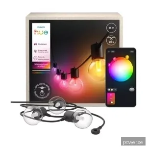 Philips Hue Festavia Globe utomhusljusslingor, 14m