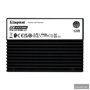 Kingston Data Center DC3000ME SSD - 15.36TB - PCIe 5.0 - U.2