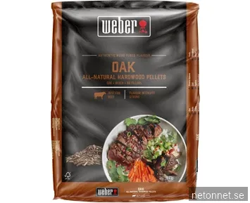 Weber Träpellets - Ek 8kg
