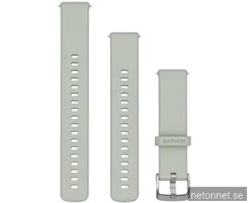 Garmin Acc, Venu 3S, 18mm Band, Sage Gray + Passivated, WW/Asia