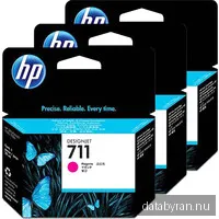HP 711 - 3-pack - 29 ml