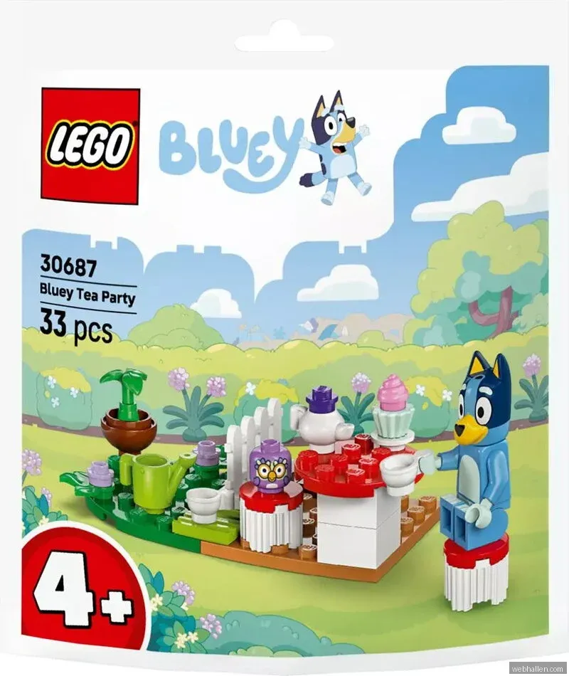 LEGO Bluey Blueys tebjudning 30687